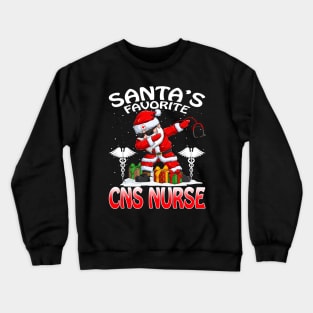 Santas Favorite Cns Nurse Christmas T Shirt Crewneck Sweatshirt